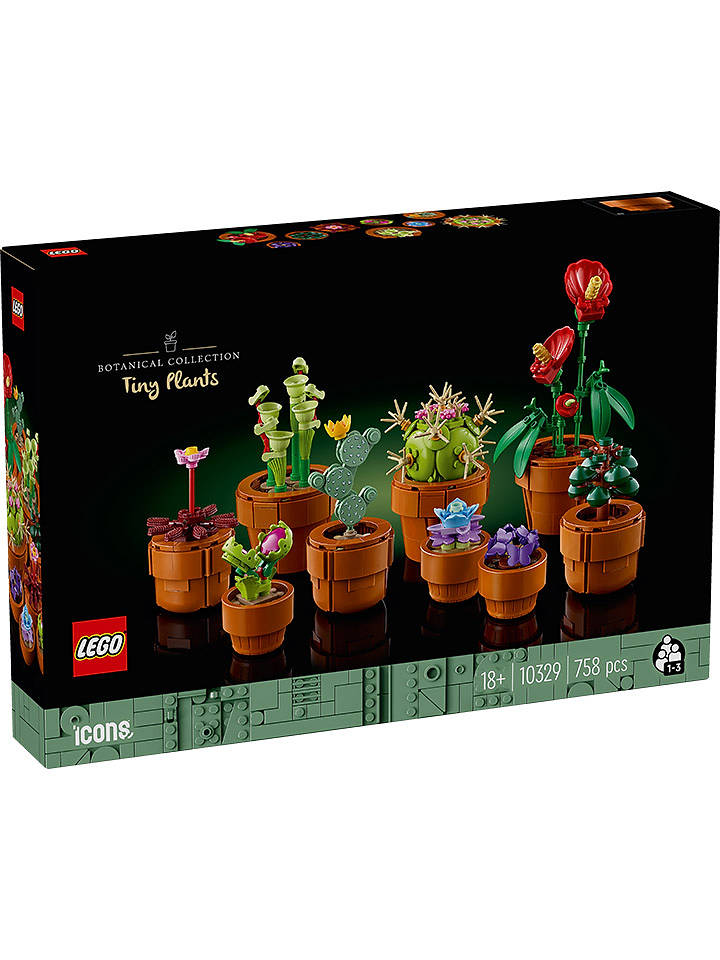 LEGO® Icons 10329 Mini Pflanzen - ab 18 Jahren - onesize