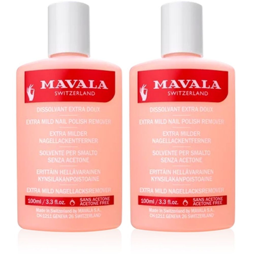 Mavala Dissolvant Rose 100Ml x2 2x100 ml Lösung