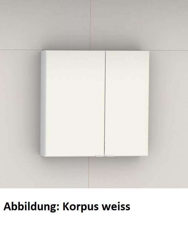 Artiqua Spiegelschrank, Graphit Struktur quer, 070-SDT-1-70-L-401 070-SDT-1-70-L-401