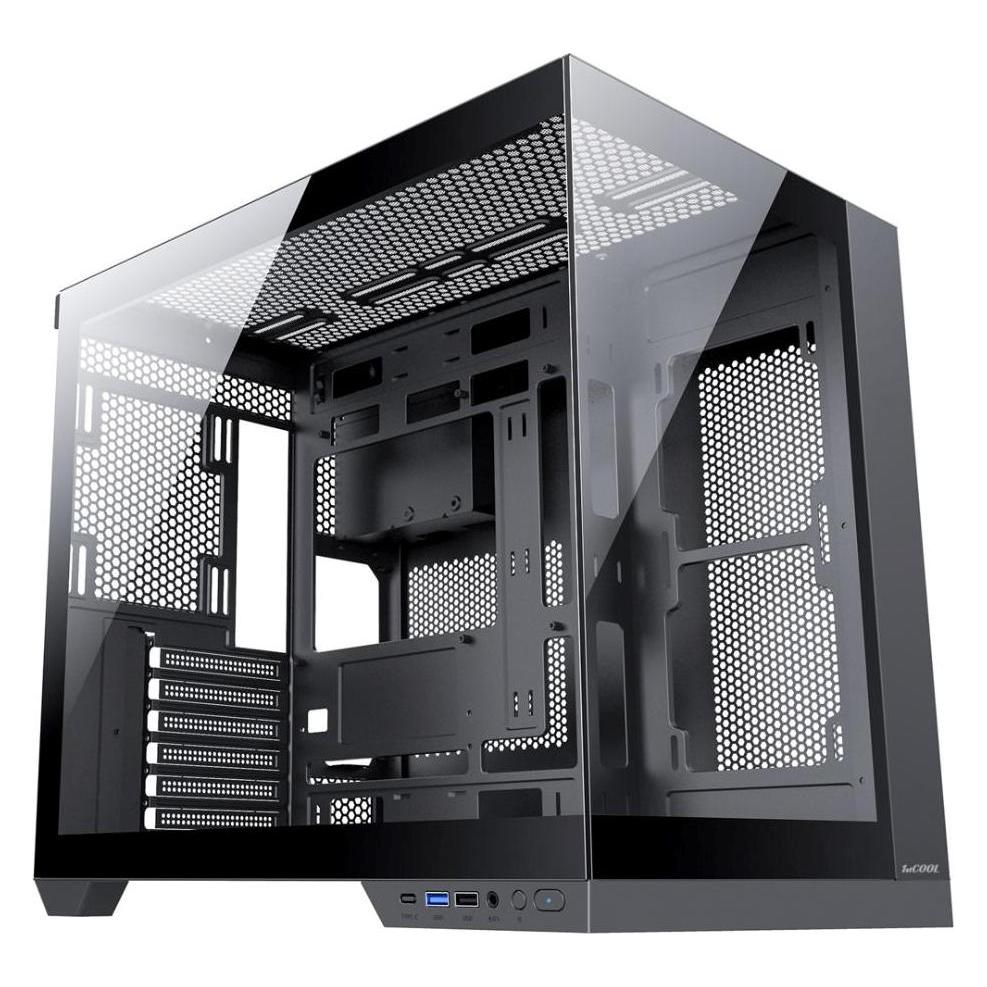 CAS 1stCOOL skříň DREAMER, Mid Tower, AU, USB 3.0, USB-C, černá (ATX) (CT-DREAMER-AU-USB3-C)