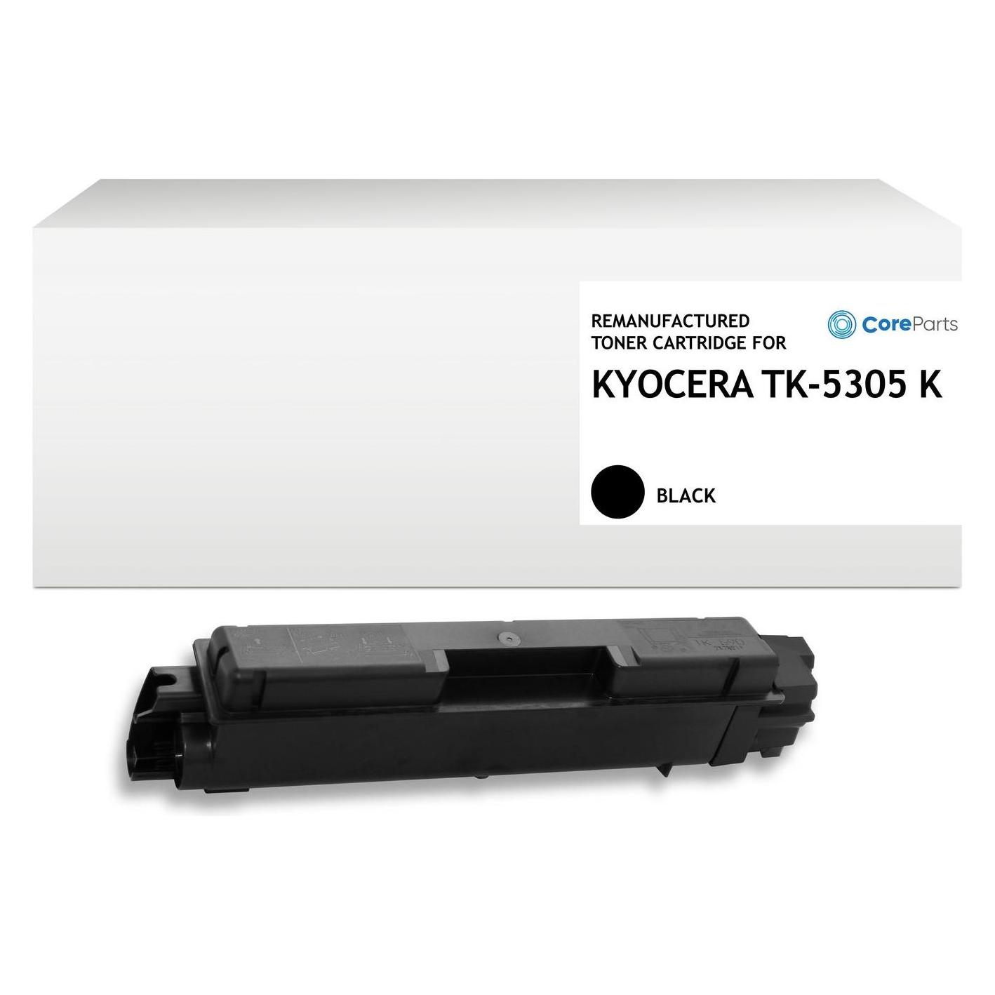 CoreParts Toner kit Black + waste box (QI-KY2085B)