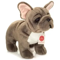 Teddy Hermann Französische Bulldogge stehend grau 30cm (24 cm)