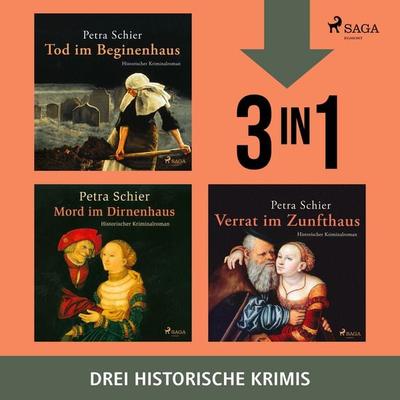 Tod im Beginenhaus, Mord im Dirnenhaus & Verrat im Zunfthaus - Petra Schier, Audio, 9788727229836