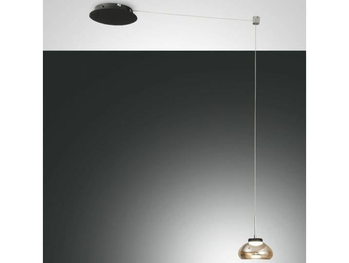 Fabas Luce Pendelleuchte Arabella dezentral - Amber (Bernstein)