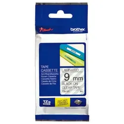 Brother Original P-Touch Farbband schwarz auf transparent (TZE-121)