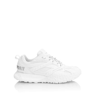 Sneaker PLEIN SPORT "Low-Top-Sneaker", Herren, Gr. 42, Normalschaft, weiß (01, weiß), Schuhe Sneaker