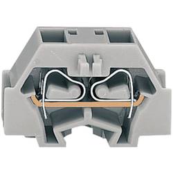 WAGO 260-331 Einzelklemme 8 mm Zugfeder Belegung: L Grau 1 St. Piece