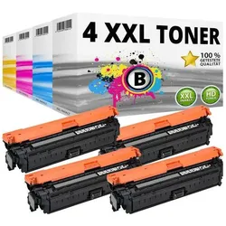 Druckfuxx, Toner, 4 XXL TONER KARTUSCHEN CE340 für HP LaserJet Enterprise 700 color M775DN M775Z