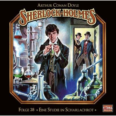 Eine Studie in Scharlachrot (Teil 1 von 2) - Arthur Conan Doyle, Audio, 4049709937374