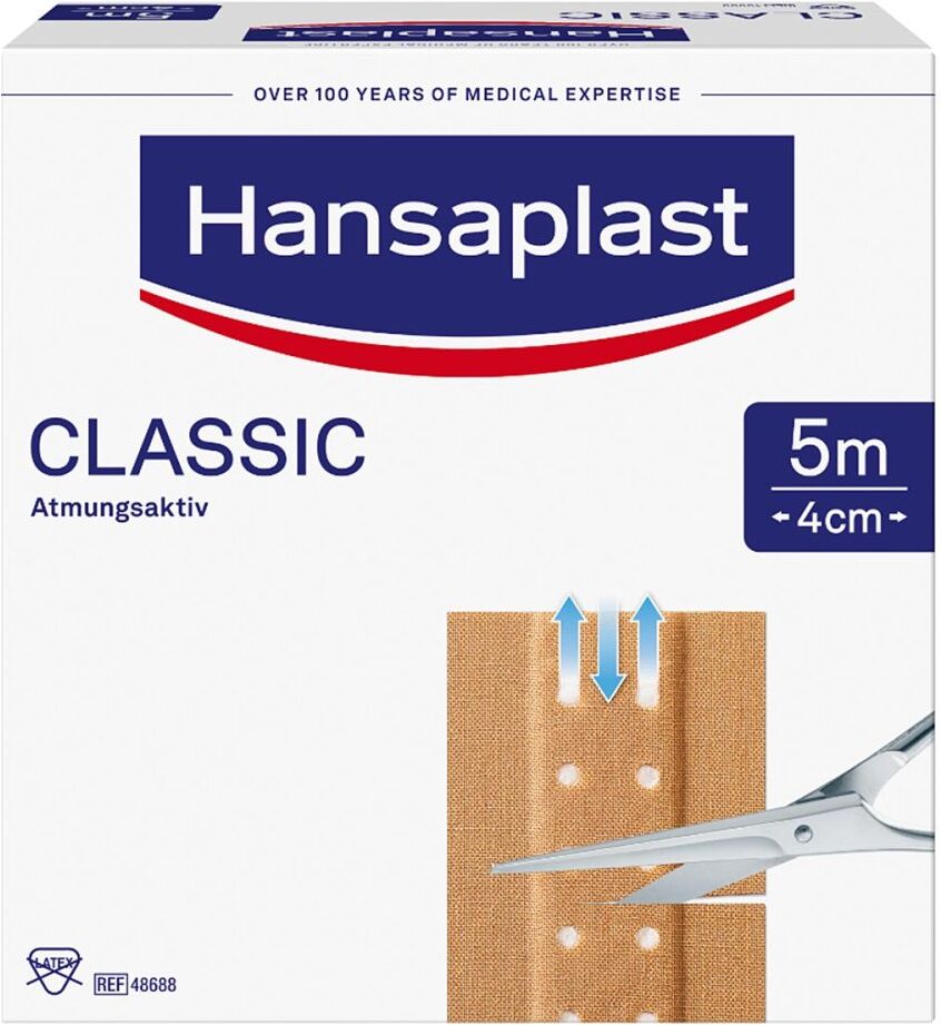 Hansaplast Classic Pflaster 5mx4cm