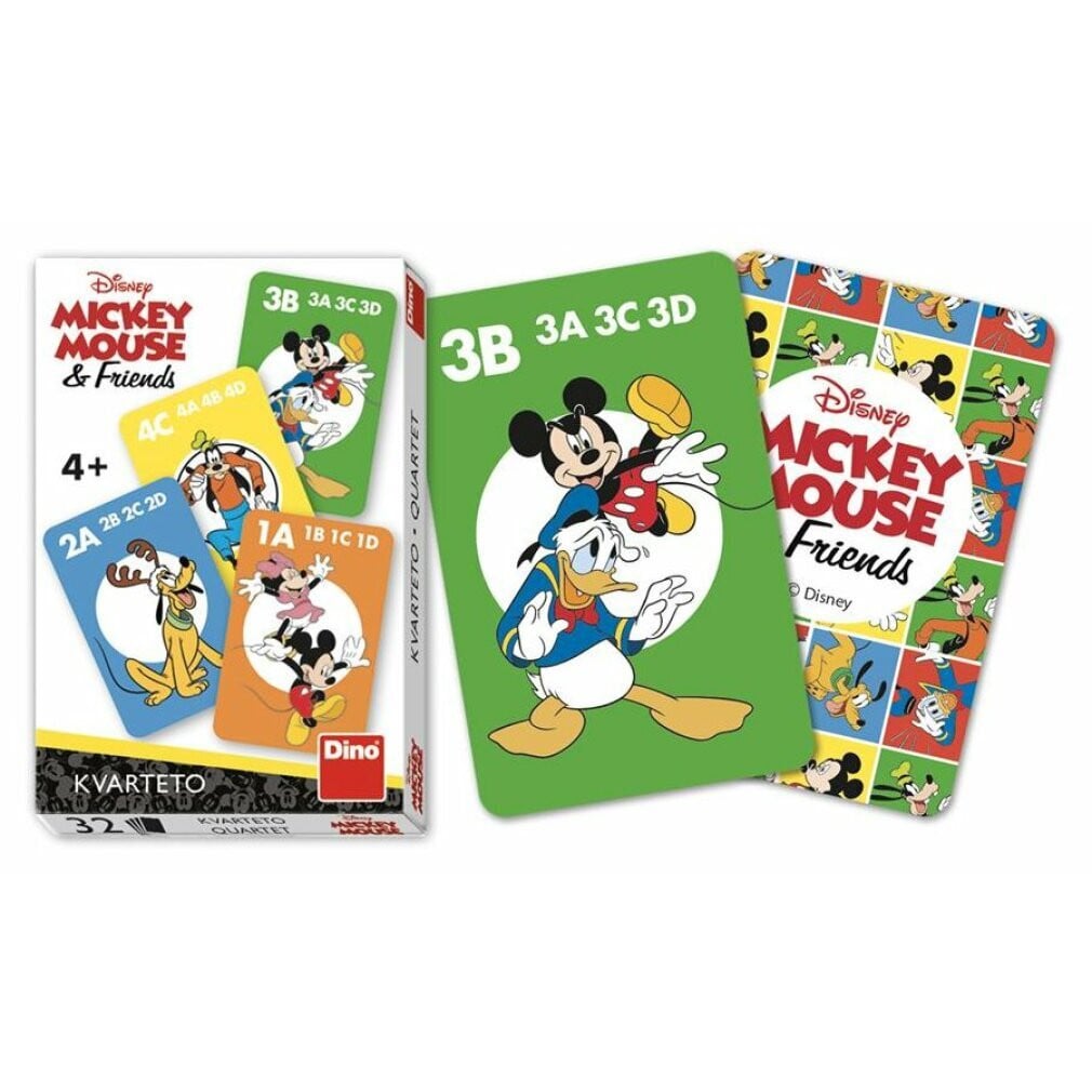Dino Bikes DINO Kwartet: Mickey en zijn vrienden
