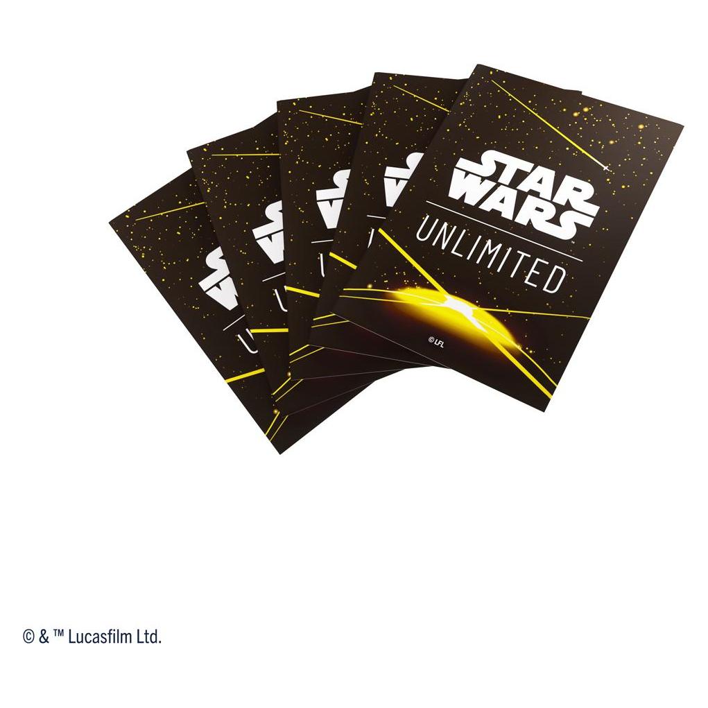 Gamegenic GGS15056 - Star Wars: Unlimited Art Sleeves - Card Back Yellow (GGS15056)