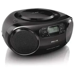 Philips AZB500/12 Radiorekorder DAB mit CD-Spieler Schwarz