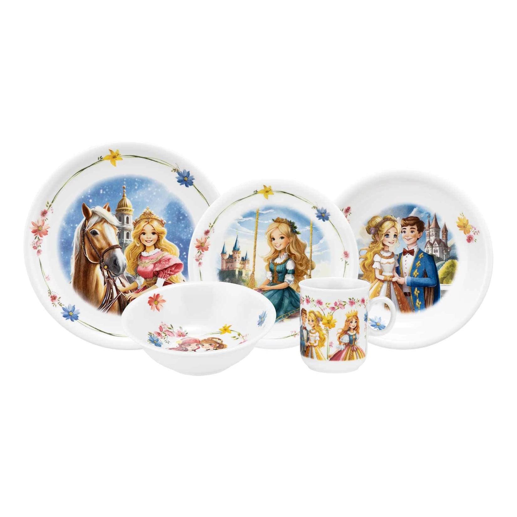 Seltmann Weiden Kindergeschirr Set Compact Prinzessin 5-tlg.
