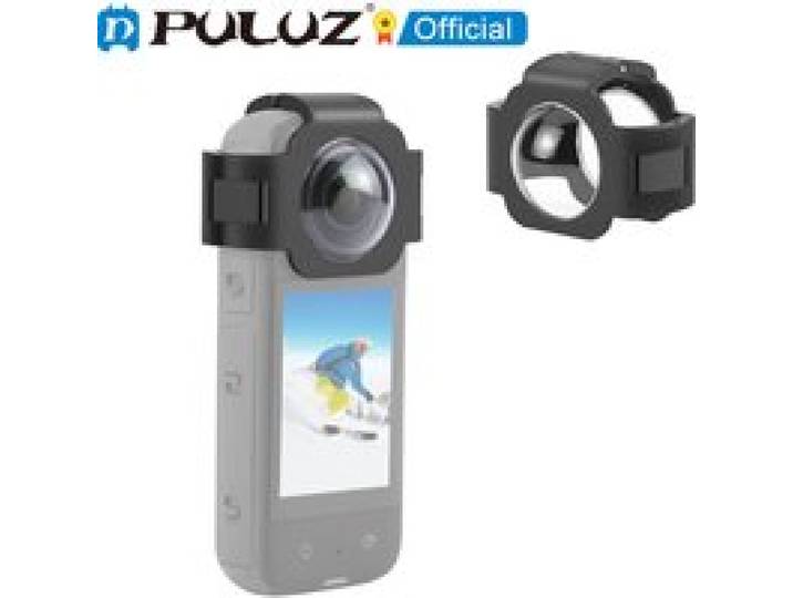 PULUZ Lensbeschermer voor Insta360 X4 / X3 - Beschermhoes voor Insta360 X4 / X3 Panoramische Actiecamera's Accessoires