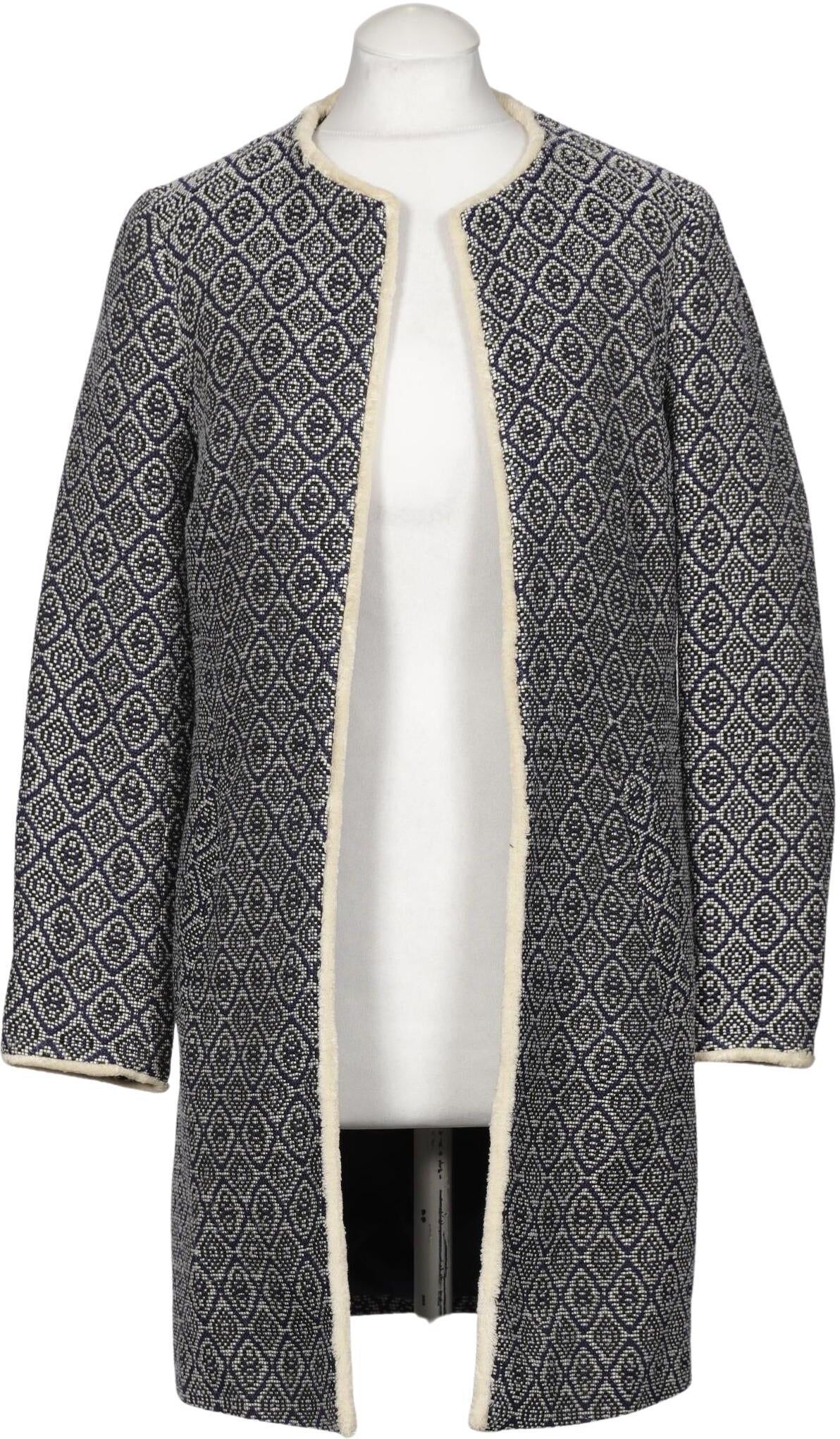 wallis Damen Mantel, Mehrfarbig, Gr. EU 36, Synthetik - Second Hand