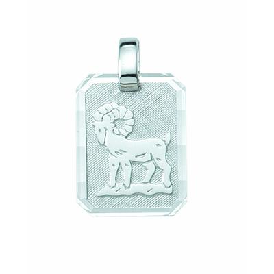 Kettenanhänger ADELIA´S "Damen & Herren 925 Silber Sternzeichen Anhänger Widder", silber, Schmuckanhänger, Damen, Damen, Widder, Silber 925 (Sterlingsilber), Kettenanhänger, Silberschmuck für Damen & Herren