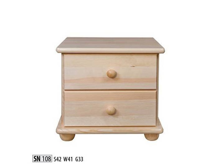 JVmoebel Nachttisch Massivholz Nachtschrank in Handarbeit gefertigt, naturbelassen, Made in Europa
