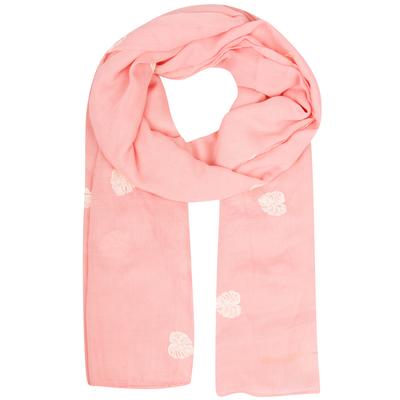 Modeschal CAPELLI NEW YORK, Damen, rosa (rose combo), Obermaterial: 100% Polyester, Modetücher