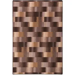 Snapstyle, Teppich, Designer Velour Teppich Mystic Karo (133 x 133 cm)