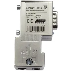 Lapp EPIC Data PROFIBUS Steckverbinder mit Schraubanschluss EPIC ED-PB-90-LED-S Inhalt: 1 St., Elektronikkabel + Stecker