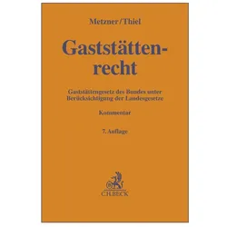 Thiel:Gaststättenrecht, Fachbücher von Markus Thiel