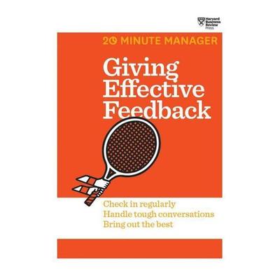 Giving Effective Feedback 2d - Harvard Business Review, CD, 9781531836306