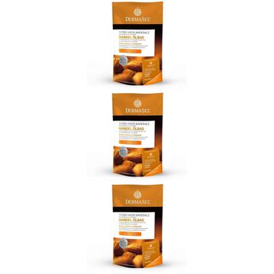 DermaSel Totes Meer Badesalz Ölbad, Mandel 3x420 g