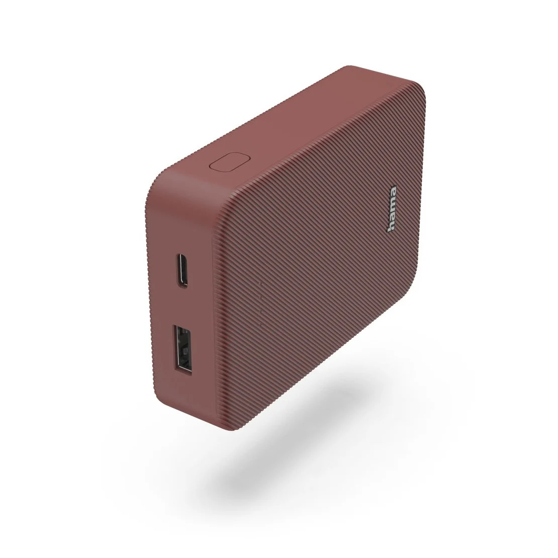 Hama Colour 10 Powerbank 10000 mAh met 2 outputs USB-C en USB-A Rood