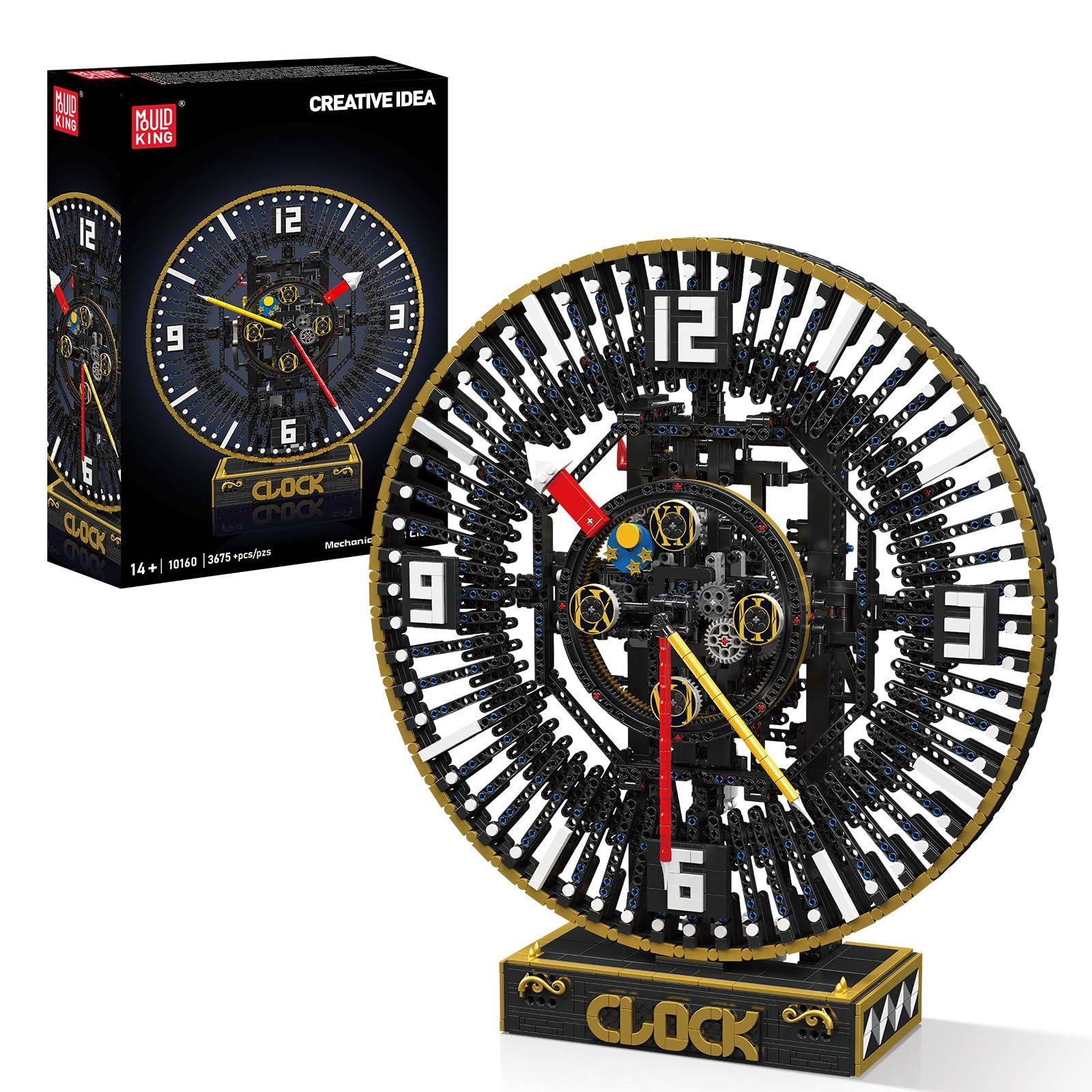 Bausatz für mechanische Uhr - über 3675 Teile - Elektromotor - Steuerung über App - Ab 14 Jahren