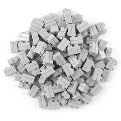 LEGO Mauersteine Hellgrau 1x2 - Mauersteine Bricks Classic Basis - 98283 Stückzahl 250x (98283, LEGO Zubehör)
