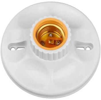 Inspire Essentials E27 Light Bulb Socket Hanging Lamp Holder Adapter E27 Light Bulb Socket Hanging Lamp Holder Adapter