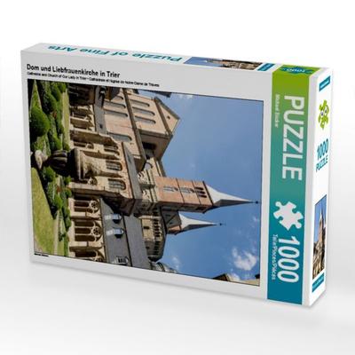 CALVENDO Puzzle Dom und Liebfrauenkirche in Trier | 1000 Teile Lege-Größe 64x48cm Foto-Puzzle für glückliche Stunden