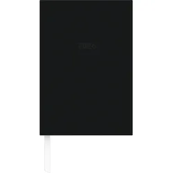 ZETTLER Buchkalender 876 14,5x21cm 1 Tag/1 Seite schwarz 2026