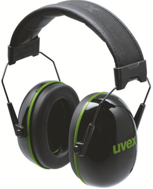 uvex Protection auditive coque K10 noir vert SNR 30 dB T. L M S (2630010)