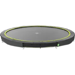 Exit Silhouette sports Bodentrampolin ø427cm - schwarz (427 cm)