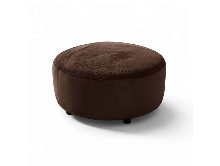 Xlmoebel Fußhocker Runder Pouf Hocker Beistellhocker Polsterhocker Sitzhocker (Hocker, 1 St., Hocker), Made in Europa