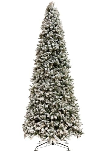 J-Line Kerstboom Besneeuwd Groen Extra Large Hoogte: 450 cm