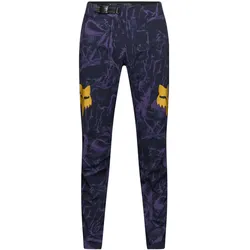 Fox, Herren, Velohosen, Ranger Pant Image Print (38, XL, XXL), Violett