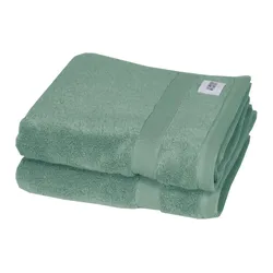 SCHÖNER WOHNEN Kollektion Handtuch 2er-Set   ¦ grün ¦ Maße (cm): B: 50 H: 1