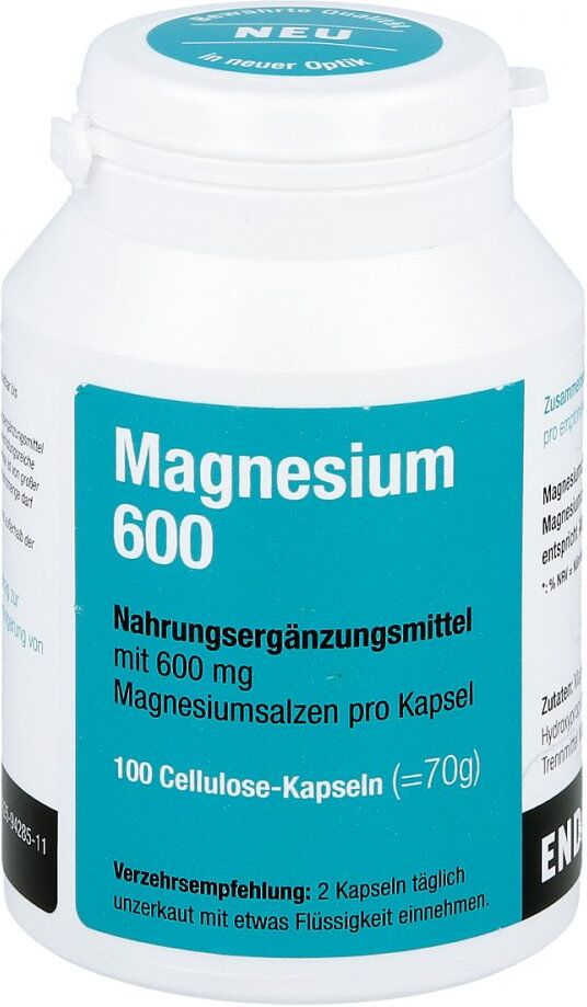 Magnesium 600 Kapseln 100stk