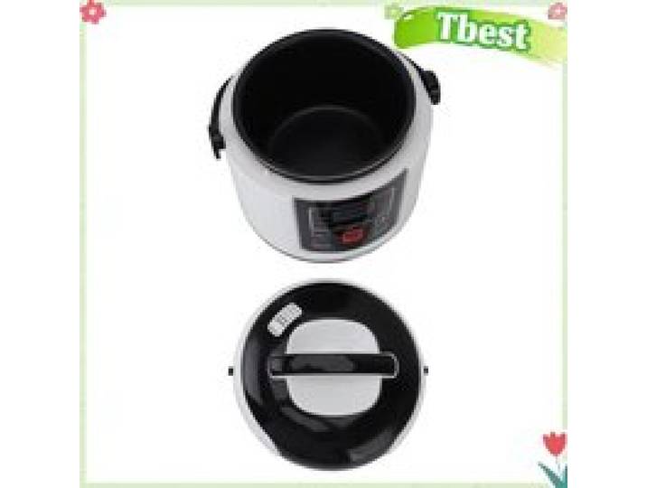 Tbest cuiseur à riz portable Mini Cuiseur à Riz pour Voiture 24V 200W 2L Cuideur de Riz de Voyage Portable electromenager riz