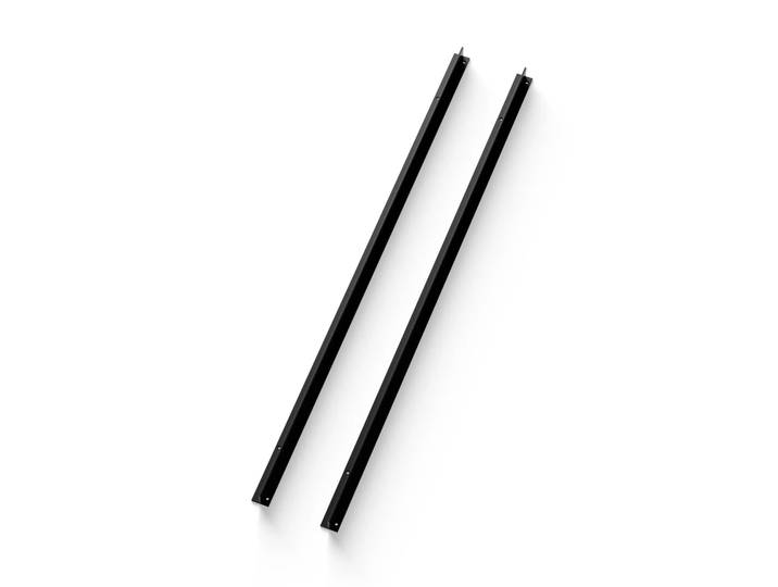 New Works Rail mural New Works de 90 cm, lot de 2 Noir