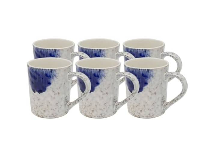 Kare Design Biscotti mokken blauw set van 6