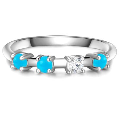 Fingerring GLANZSTÜCKE MÜNCHEN "GSM1720" Gr. 48, silber, Fingerringe, Damen, 48, 1,4mm, Fingerring, aus Sterling Silber