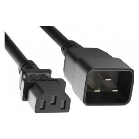 Générique C20 to C13 power cord Black- 2 m (2 m) (808000)