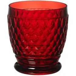 Villeroy & Boch Boston Coloured Becher / Wasserglas / Saftglas / Cocktailglas Red 10cm 200ml