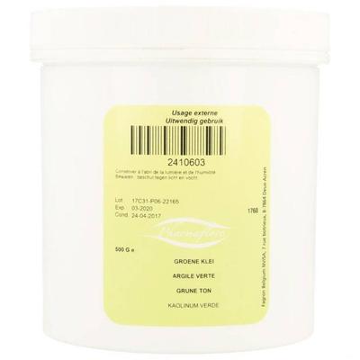 Groene Klei Gemalen 500 g Pulver