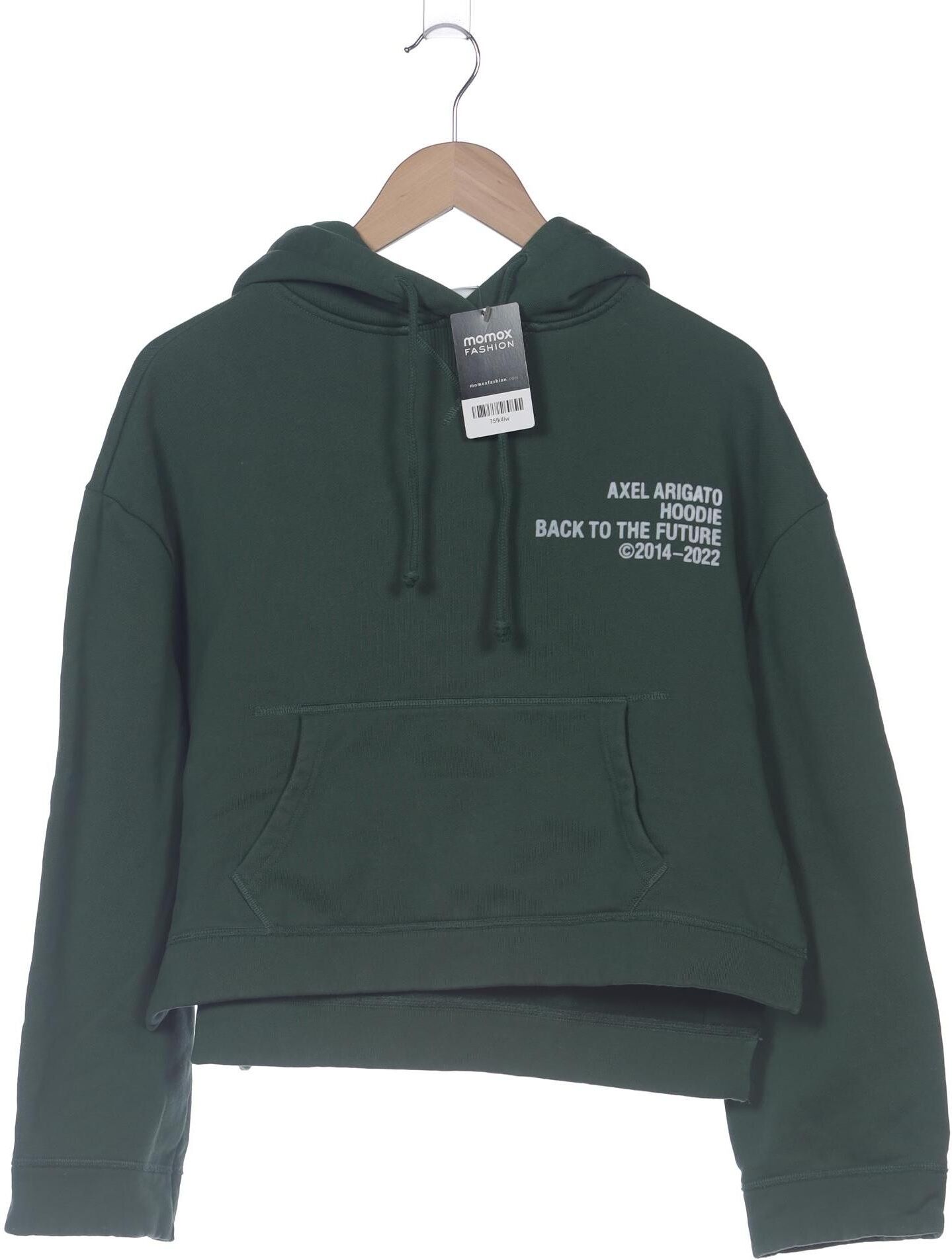 Axel Arigato Damen Kapuzenpullover, Grün, Gr. S, Baumwolle - Second Hand