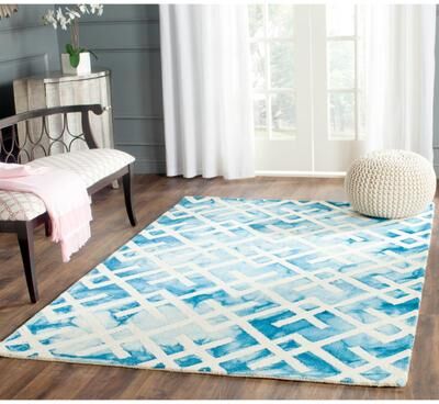 SAFAVIEH Handmade Dip Dye Pamella Watercolor Vintage Boho Wool Rug